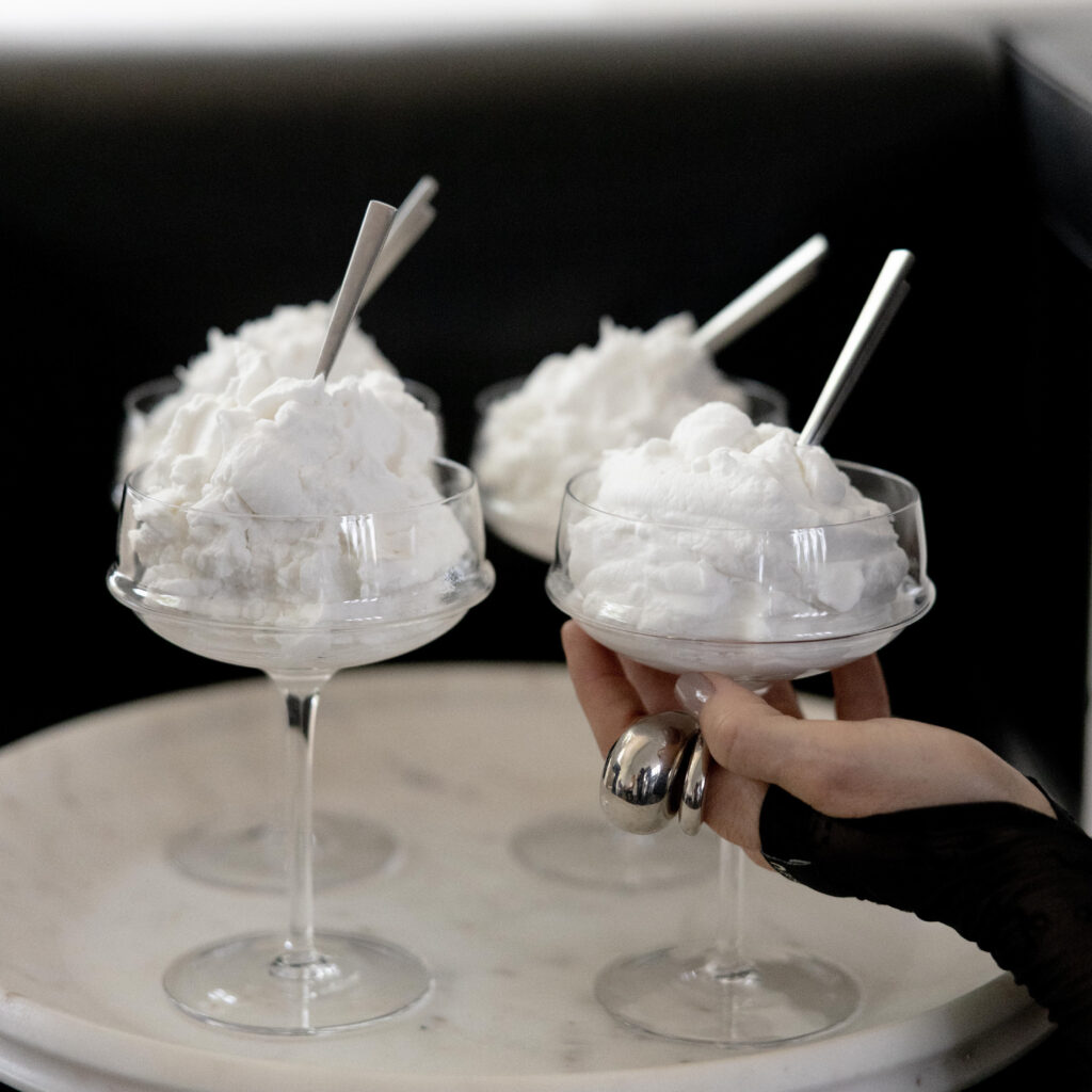 luxe champagne glas